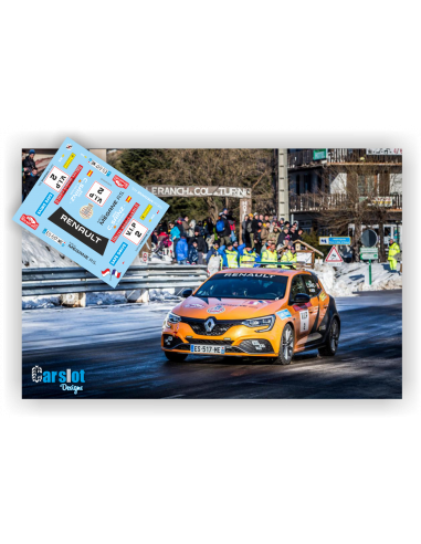 Renault Megane RS Carlos Sainz Jr & Rodrigo Sanjuan Rallye Montecarlo 2018