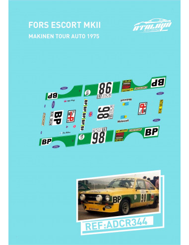 Ford Escort MKII Makinen Tour Auto 1975