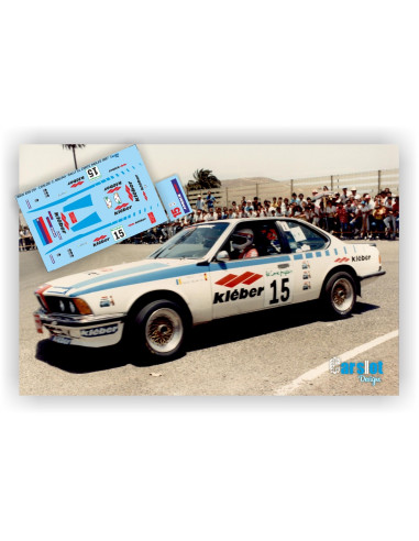 BMW 635 CSI CARLOS & C.MOLINA - RALLY EL CORTE INGLES 1987