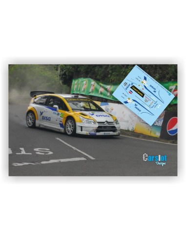 CITROEN C4 WRC DISA D.AURIOL & D.GIRAUDET - RALLY DE CANARIAS 2015