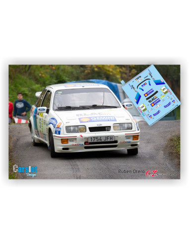 FORD SIERRA RS COSWORTH S.VALLEJO & A.BOTO RALLY RIAS ALTAS HISTORICO 2015
