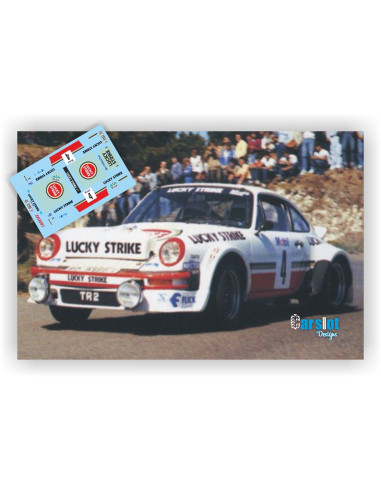 PORSCHE 911 SC GR.4  LUCKY STRIKE M.PEREZ & J.J.ALONSO - RALLY GRAN CANARIA 1986