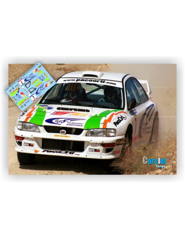 SUBARU IMPREZA WRC L.CLIMENT & A.ROMANÍ - RALLY DE CHELVA 2001