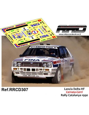 Lancia Delta HF Cerrato-Cerri Rally Catalunya 1990