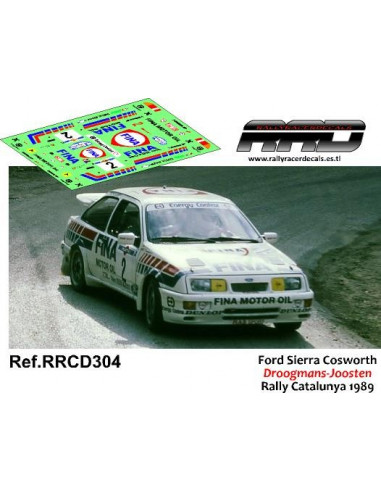 Ford Sierra Cosworth Droogmans-Joosten Rally Catalunya 1989