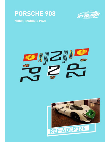 Porsche 908 Nurburgring 68