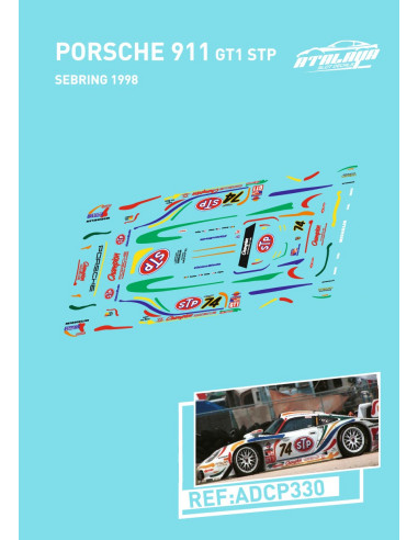 Porsche 911 GT1 STP Sebring 98
