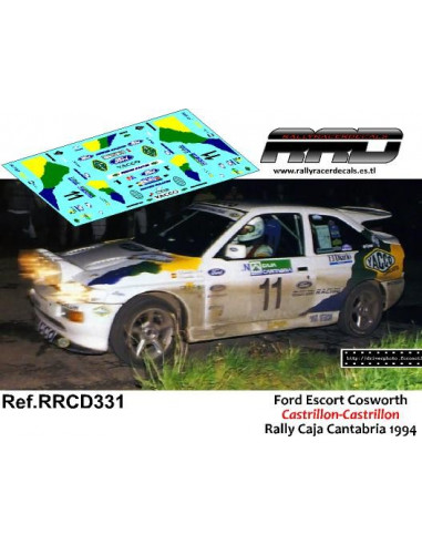 Ford Escort Cosworth Castrillon-Castrillon Rally Caja Cantabria 1994
