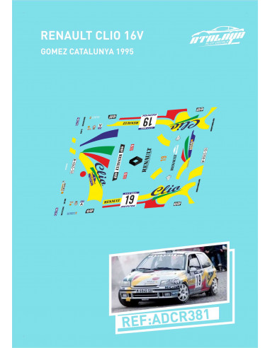 Renault Clio 16V Gomez Catalunya 1995