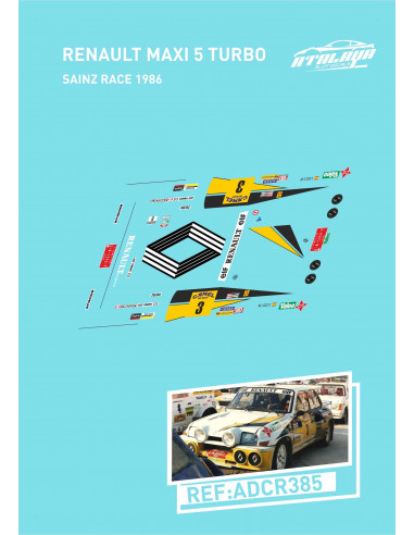 Renault Maxi 5 Turbo Sainz RACE 1986