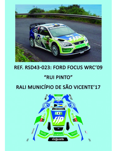 Ford Focus WRC'06 - Rui Pinto - Rali Municipio de Sao Vicente 2017