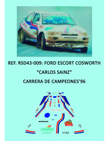 Ford Escort Cosworth - Carlos Sainz - Carrera de Campeones 1996
