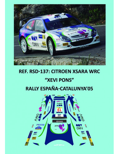 Citroen Xsara WRC - Xevi Pons - Rally España-Catalunya 2005