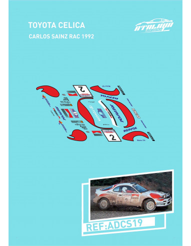 Toyota Celica Sainz RAC 1992