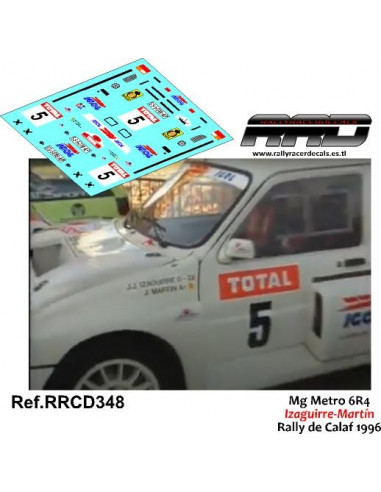 Mg Metro 6R4 Izaguirre-Martin Rally de Calaf 1996