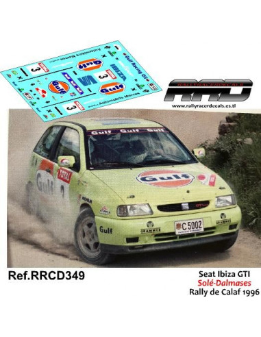 Seat Ibiza GTI Sole-Dalmases Rally de Calaf 1996