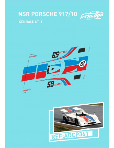 NSR PORSCHE 917/10 KENDALL GT-1