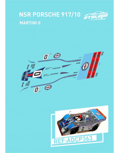 NSR PORSCHE 917/10 MARTINI #0
