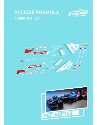 POLICAR F1 ALPINE A521 2021