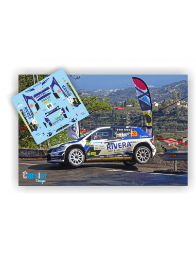 Skoda Fabia R5 M.Suarez & D.Sosa Rallye Islas Canariass 2020