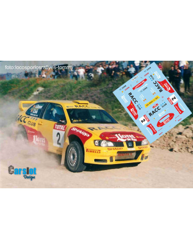 SEAT CORDOBA WRC D.SOLA & A.ROMANI RALLY TIERRA MADRID 2002