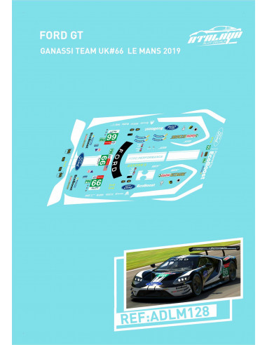 Ford GT Chip Ganassi Team UK# 2019