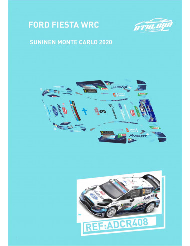 Ford Fiesta WRC Suninen Monte Carlo 2020
