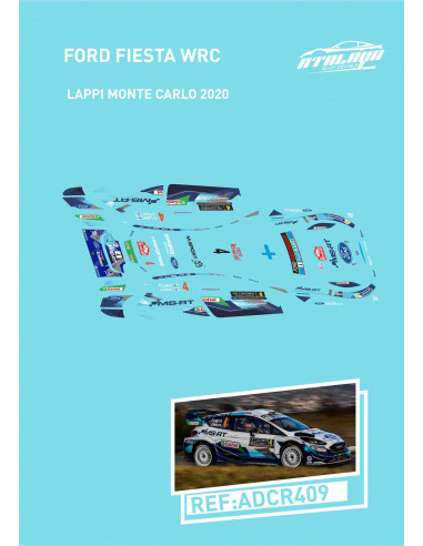 Ford Fiesta WRC LAPPI Monte Carlo 2020