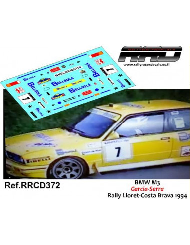 BMW M3 Garcia-Serra Rally Lloret-Costa Brava 1994
