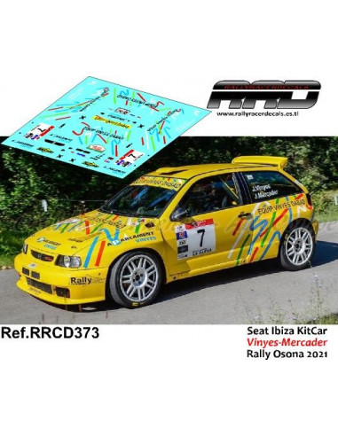 Seat Ibiza KitCar Vinyes-Mercader Rally Osona 2021