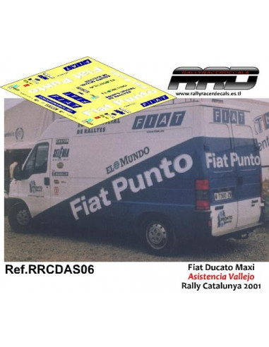 Fiat Ducato Maxi Asistencia Vallejo Rally Catalunya 2001
