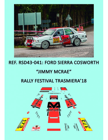 Ford Sierra Cosworth - Jimmy McRae - Rally Festival Trasmiera 2018