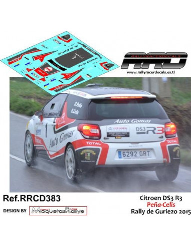 Citroen DS3 R3 Peña-Celis Rally de Guriezo 2015