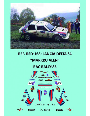 Lancia Delta S4 - Markku Alen - RAC Rally 1985