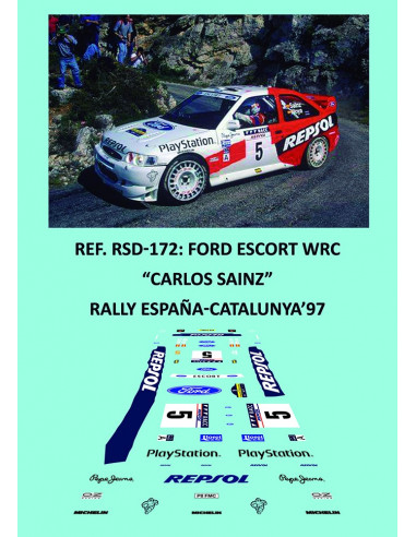 Ford Escort WRC - Carlos Sainz - Rally España-Catalunya 1997