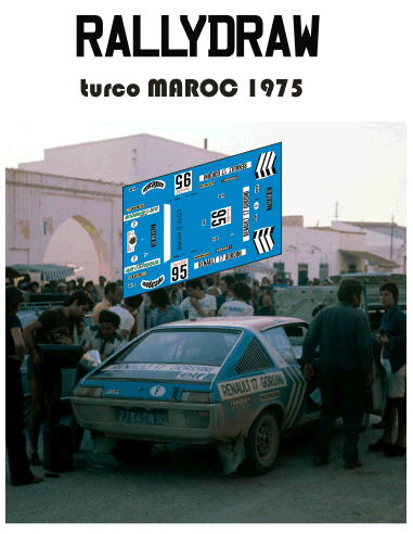 renault 17 turco maroc 1975