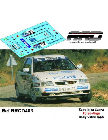 Seat Ibiza Cupra Fores-Aluju Rally Salou 1998