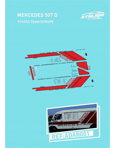 Mercedes 507 D Toyota Team Europe