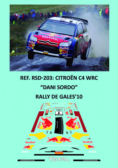 Citroën C4 WRC - Dani Sordo - Rally de Gales 2010