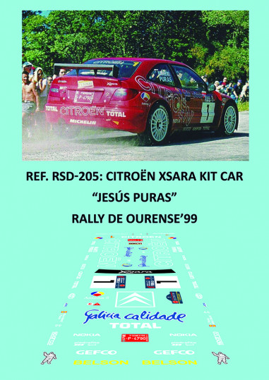 Citroën Xsara Kit Car - Jesús Puras - Rally de Ourense 1999