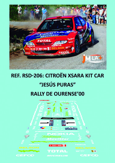 Citroën Xsara Kit Car - Jesús Puras - Rally de Ourense 2000