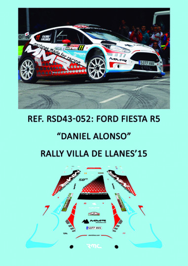 Ford Fiesta R5 - Daniel Alonso - Rally Villa de Llanes 2015