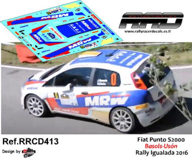 Fiat Punto S2000 Basols-Uson Rally de Igualada 2016