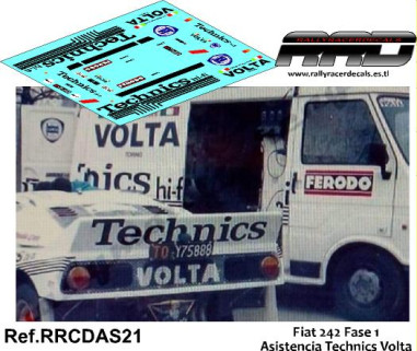 Fiat 242 Fase 1 Asistencia Technics-Volta 037