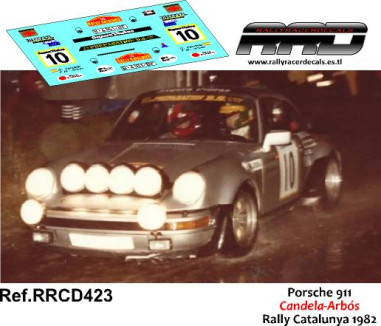 Porsche 911 SC Candela-Arbos Rally Catalunya 1982