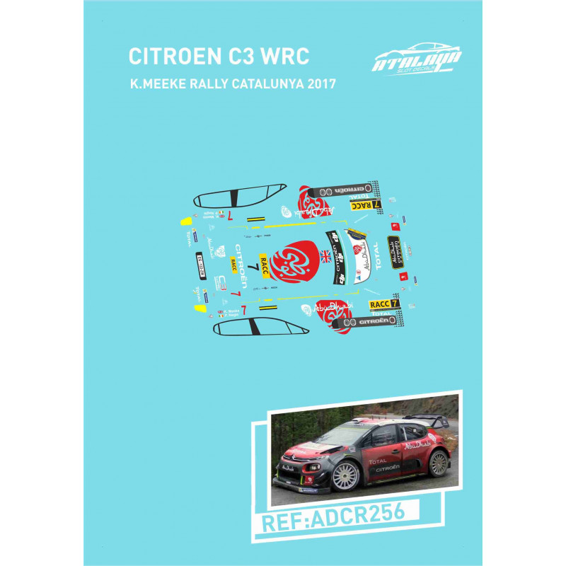 Citroen C3 WRC K.Meeke Rally Catalunya 2017t