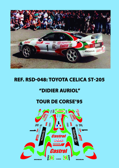 Toyota Celica ST-205 - Didier Auriol - Tour de Corse 1995
