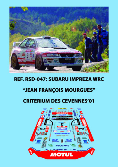 Subaru Impreza WRC - J.F. Mourgues - Criterium Cevennes 2001