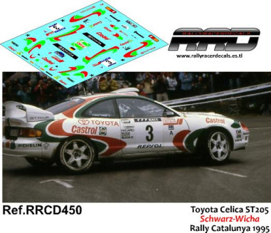 Toyota Celica ST205 Schwarz-Wicha Rally Catalunya 1995