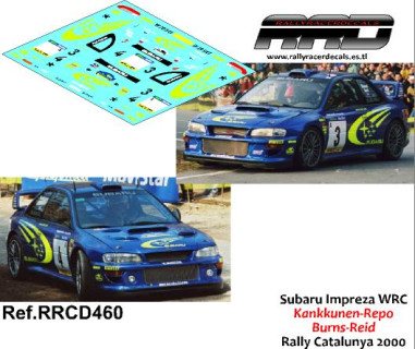 Subaru Impreza WRC Burns-KKK Rally Catalunya 2000